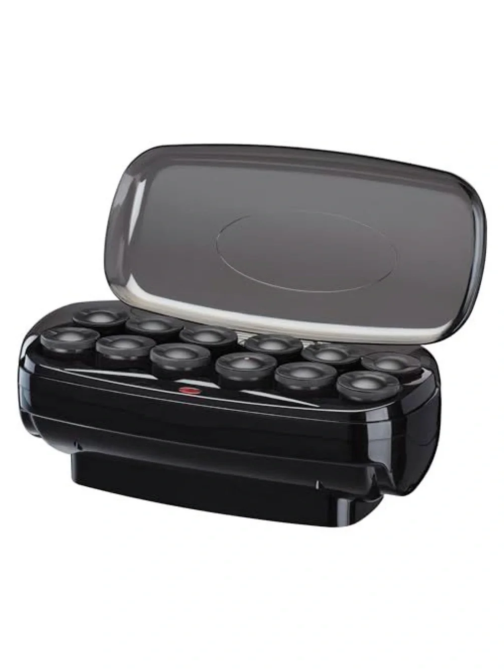 Hair Rollers Set with Hard Case - Black